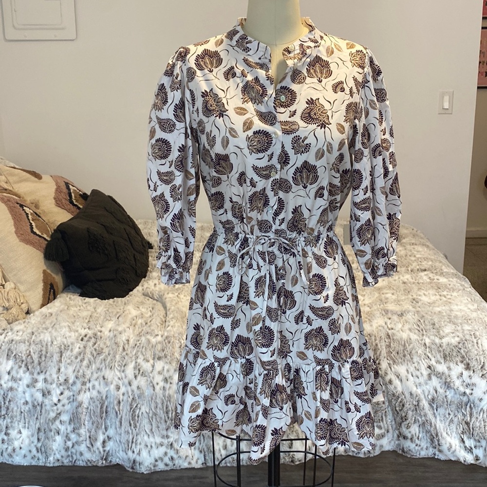Rebecca minkoff Elle dress printed poplin